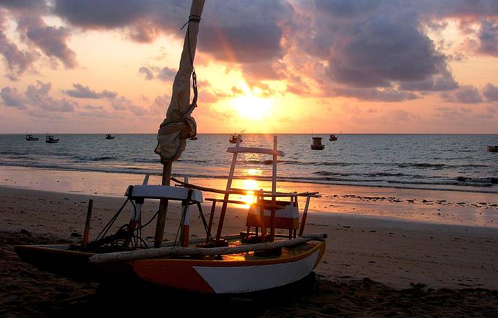 Praia do XarÃ©u - Vida boa!!