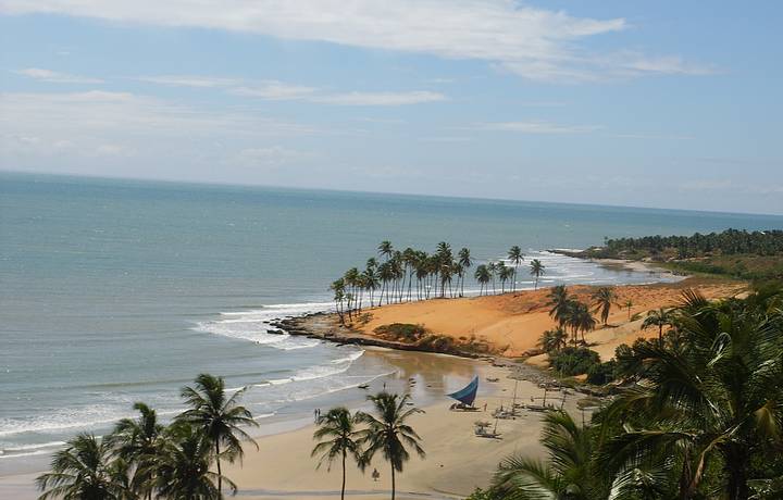 Vista da praia de Cumbuco - linda !