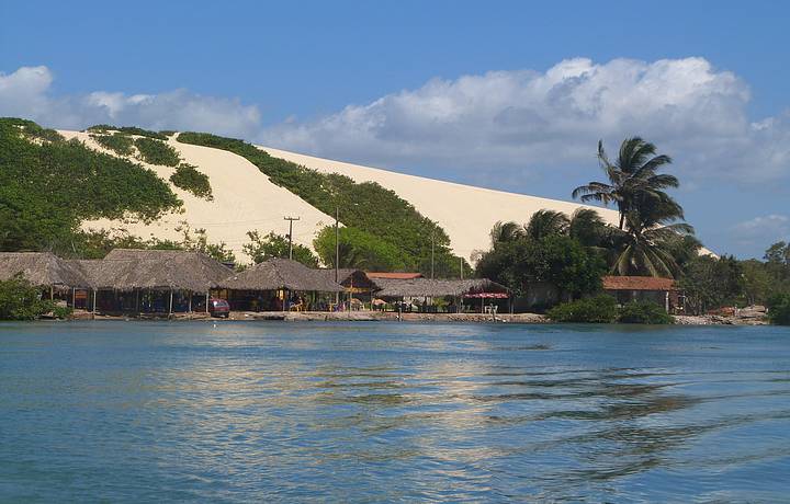 Vista da praia de Cumbuco - linda !