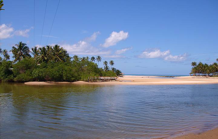 Passeio atÃ© as falÃ©sias do Gunga