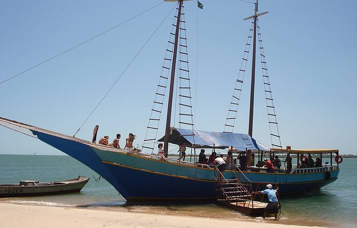 Ao fundo o rio SÃ£o Francisco