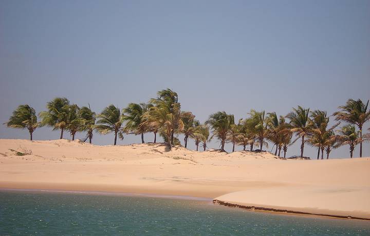 Ao fundo o rio SÃ£o Francisco